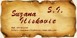 Suzana Ilišković vizit kartica